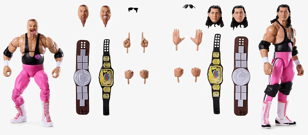 Bret Hart & Jim Neidhart Set
