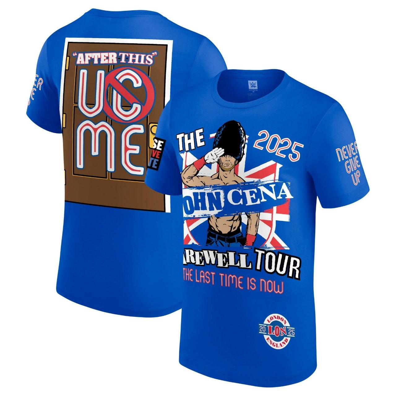 WWE John Cena 2025 Farewell Tour London Official T-Shirt