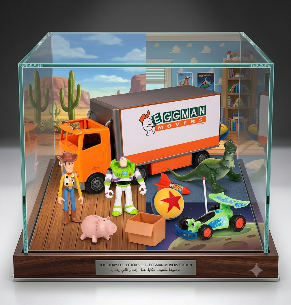 (Toy Story Moving Truck Vehicle Playset)