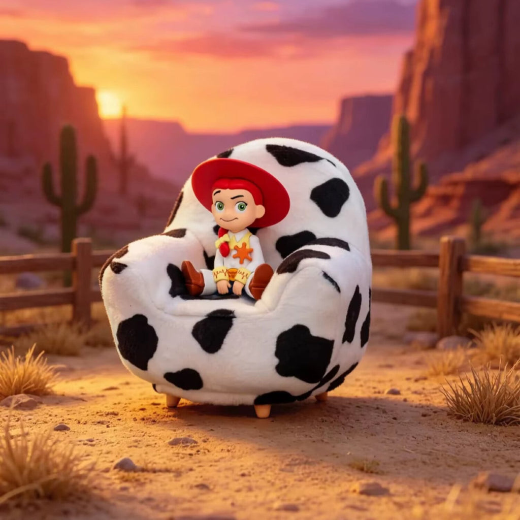(Toy Story 5 Fur-Covered Sofa Lamp Blind Box Set) القطعه بسعر ١٠ دينار