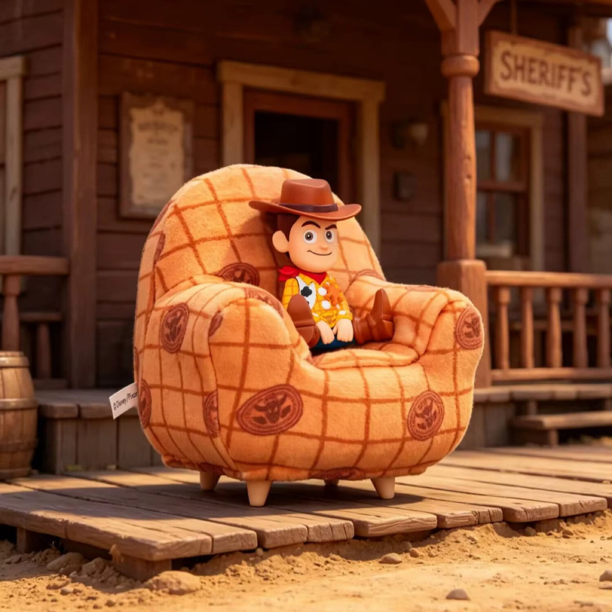 (Toy Story 5 Fur-Covered Sofa Lamp Blind Box Set) القطعه بسعر ١٠ دينار