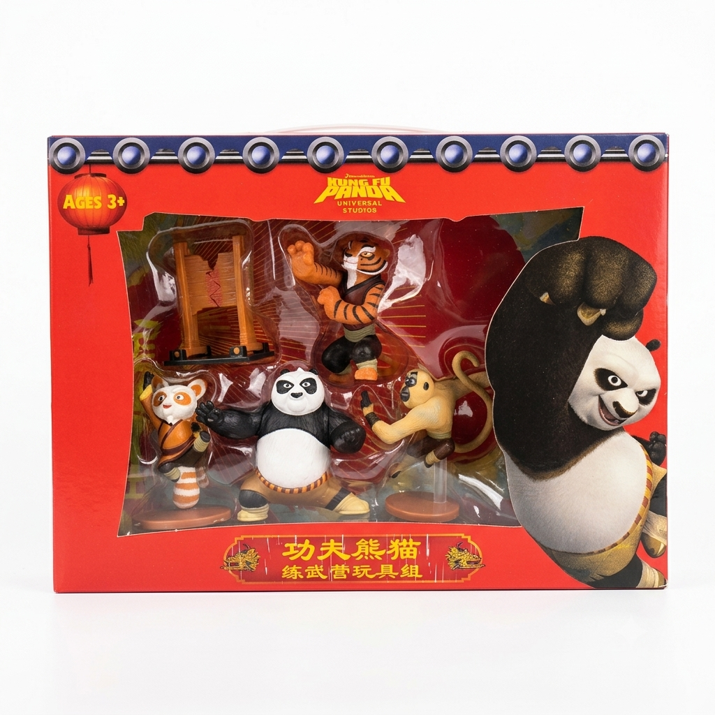 (Kung Fu Panda Universal Studios Training Camp Figure Set)