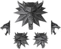 (The Witcher - Wolf School Medallion)