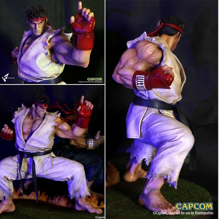 Ryu & Evil Ryu Diorama