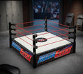 Customizable WWE Professional Wrestling Ring Playset with RAW & Main Event Decals
